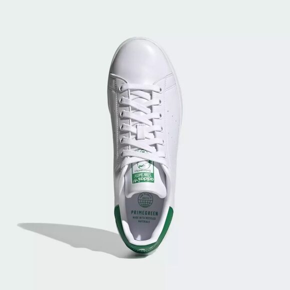 Adidas Originals Men's White Green Classic Stan Smith Shoes FX5502 - Picture 3 of 5
